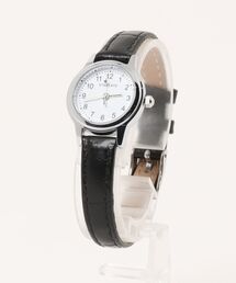 an meets zakka レザーバンドスター秒針腕時計