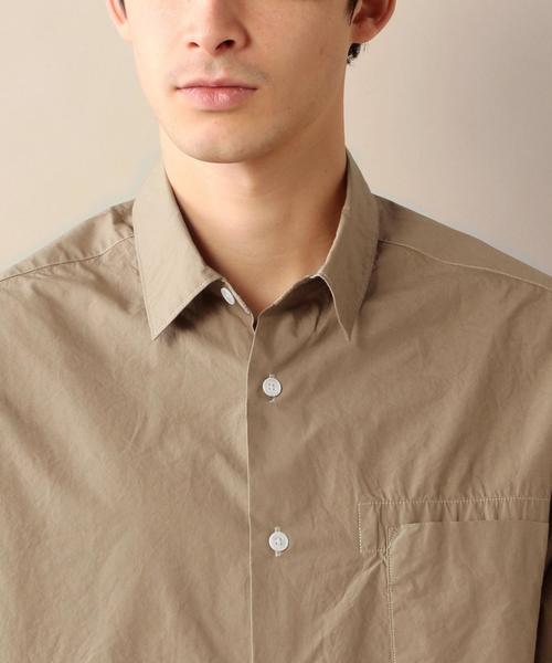 BEAUTY&YOUTH UNITED ARROWS（ビューティーアンドユースユナイテッドアローズ）の「BY タイプライター フォルム シャツ◆（シャツ/ブラウス・メンズ・ホワイト/ベージュ/ネイビー・SMALL/MEDIUM/LARGE/X-LARGE）」の8枚目の写真