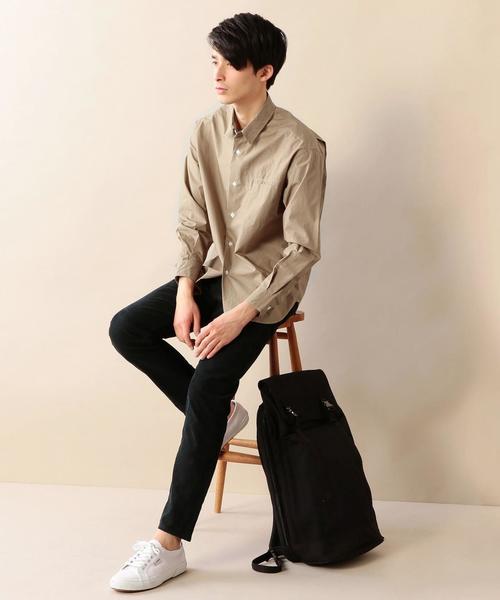 BEAUTY&YOUTH UNITED ARROWS（ビューティーアンドユースユナイテッドアローズ）の「BY タイプライター フォルム シャツ◆（シャツ/ブラウス・メンズ・ホワイト/ベージュ/ネイビー・SMALL/MEDIUM/LARGE/X-LARGE）」の19枚目の写真