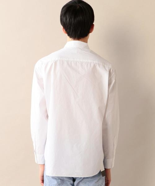 BEAUTY&YOUTH UNITED ARROWS（ビューティーアンドユースユナイテッドアローズ）の「BY タイプライター フォルム シャツ◆（シャツ/ブラウス・メンズ・ホワイト/ベージュ/ネイビー・SMALL/MEDIUM/LARGE/X-LARGE）」の20枚目の写真