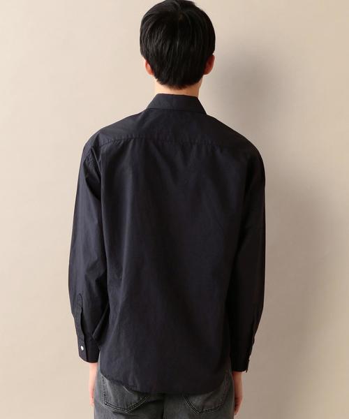 BEAUTY&YOUTH UNITED ARROWS（ビューティーアンドユースユナイテッドアローズ）の「BY タイプライター フォルム シャツ◆（シャツ/ブラウス・メンズ・ホワイト/ベージュ/ネイビー・SMALL/MEDIUM/LARGE/X-LARGE）」の12枚目の写真