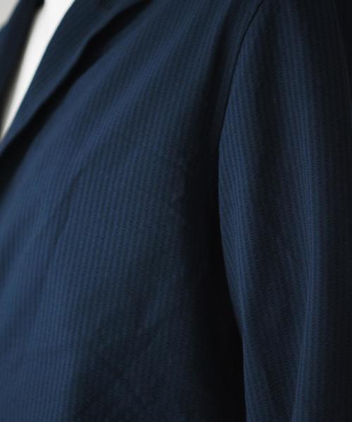 green label relaxing（グリーンレーベルリラクシング）の「KC 2WAY SCR シャツジャケット◆（テーラードジャケット・メンズ・ネイビー/ライトブルー・SMALL/LARGE/MEDIUM/X-SMALL/X-LARGE）」の10枚目の写真