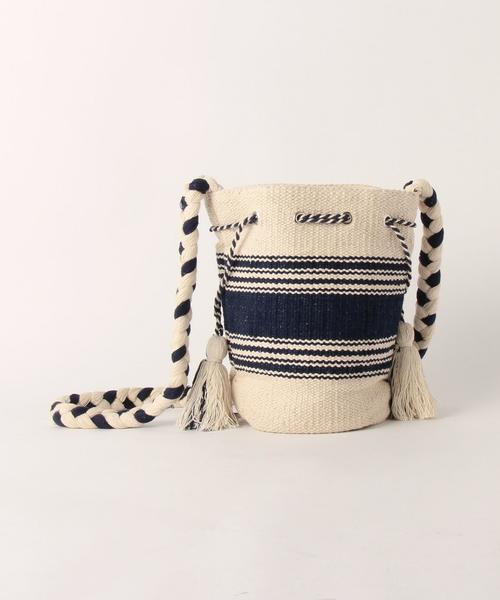 UNITED ARROWS（ユナイテッドアローズ）の「ドローストリング バッグ◆（ショルダーバッグ・レディース・ブラック/オリーブ/ネイビー・FREE）」の6枚目の写真