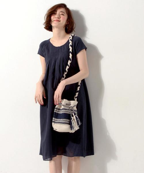 UNITED ARROWS（ユナイテッドアローズ）の「ドローストリング バッグ◆（ショルダーバッグ・レディース・ブラック/オリーブ/ネイビー・FREE）」の14枚目の写真