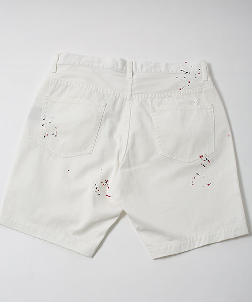 NANO universe（ナノユニバース）の「ハンドリメイクハーフパンツ（その他パンツ・メンズ・ホワイト/カーキ/ベージュ/ネイビー・SMALL/LARGE/MEDIUM）」の9枚目の写真