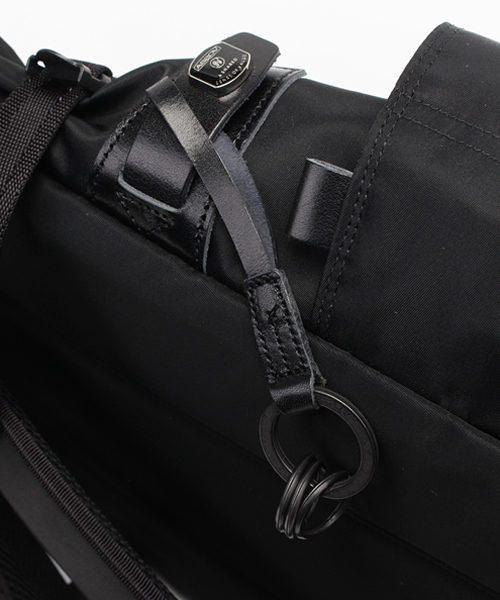 AS2OV（アッソブ）の「【AS2OV】210 NYLON TWILL BACK PACK（バックパック/リュック・メンズ・ブラック/カーキ・FREE）」の15枚目の写真
