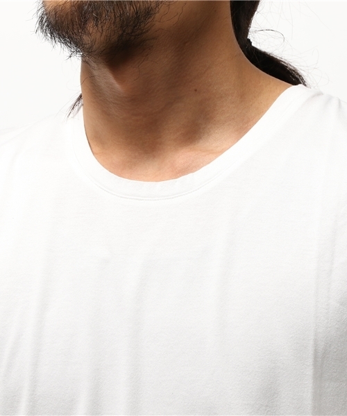 AZ by junhashimoto（エーゼイ バイ ジュンハシモト）の「AZ by junhashimoto （エーゼイ バイ ジュンハシモト） crew neck T（Tシャツ/カットソー・メンズ・ネイビー/ホワイト/ブラック/グレー・SMALL/LARGE/MEDIUM）」の5枚目の写真