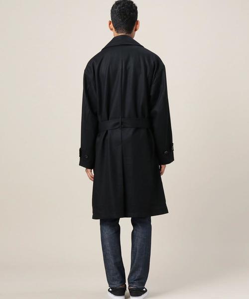 FLAGSTUFF（フラグスタフ）の「＜FLAGSTUFF × Lambda Takahashi × BY＞ BIG TRENCH COAT1/アウター◆（トレンチコート・メンズ・ブラック・FREE）」の13枚目の写真