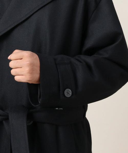 FLAGSTUFF（フラグスタフ）の「＜FLAGSTUFF × Lambda Takahashi × BY＞ BIG TRENCH COAT1/アウター◆（トレンチコート・メンズ・ブラック・FREE）」の10枚目の写真