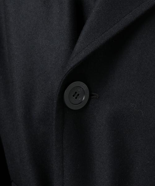 FLAGSTUFF（フラグスタフ）の「＜FLAGSTUFF × Lambda Takahashi × BY＞ BIG TRENCH COAT1/アウター◆（トレンチコート・メンズ・ブラック・FREE）」の4枚目の写真