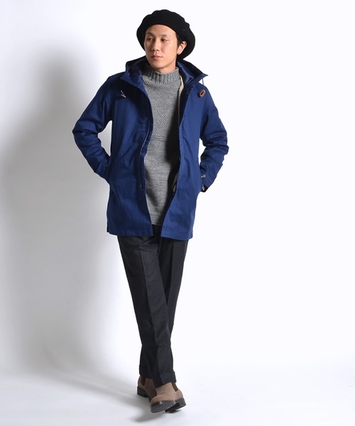 SHIPS GENERAL SUPPLY（シップスジェネラルサプライ）の「SHIPS GENERAL SUPPLY: デタッチャブル フィッシュテールパーカー■（モッズコート・メンズ・オリーブ/ネイビー・LARGE/SMALL/MEDIUM/X-LARGE）」の15枚目の写真