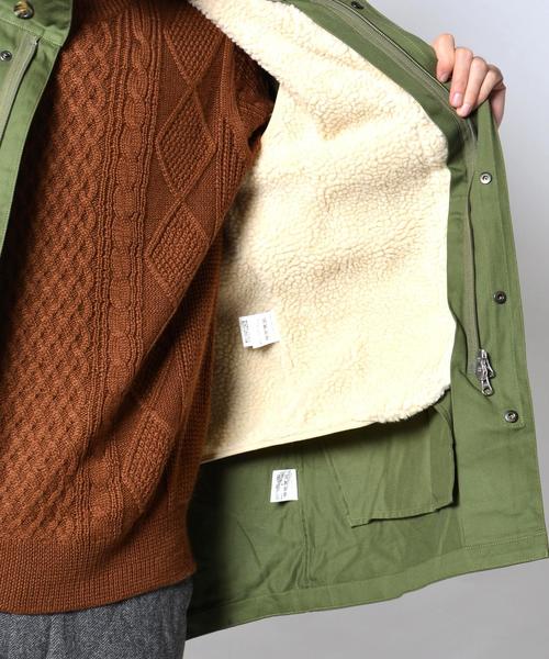 SHIPS GENERAL SUPPLY（シップスジェネラルサプライ）の「SHIPS GENERAL SUPPLY: デタッチャブル フィッシュテールパーカー■（モッズコート・メンズ・オリーブ/ネイビー・LARGE/SMALL/MEDIUM/X-LARGE）」の12枚目の写真