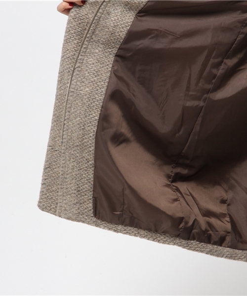 LBC(エルビーシー)の「スライバーフードコート (その他アウター・レディース・ダークグレー/ベージュ・MEDIUM/LARGE)」の12枚目の写真