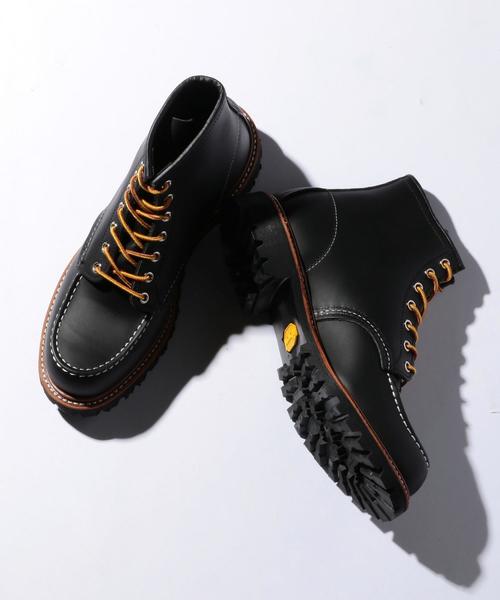 RED WING（レッドウィング）の「＜RED WING＞ 6MOC LUG SOLE/ブーツ ◆（ブーツ・メンズ・ブラック/ブラウン・9/8/7h/8h/9h）」の2枚目の写真