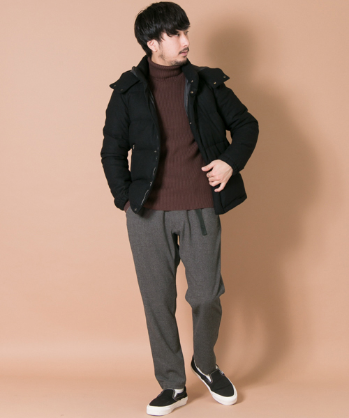 URBAN RESEARCH（アーバンリサーチ）の「UR ウールライクアクティブストレッチパンツ（その他パンツ・メンズ・チャコールグレー/ブルー系その他/ベージュ系その他・LARGE/MEDIUM）」の7枚目の写真