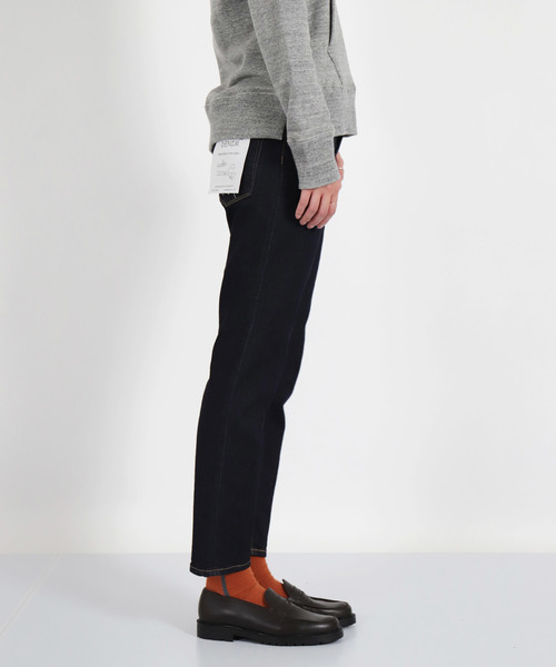 D.M.G.（ドミンゴ）の「[D.M.G. / ディーエムジー]　11ozストレッチデニム5Pアンクルスリムジーンズ（デニムパンツ・レディース・ワンウォッシュ・SS/S/L/M）」の3枚目の写真