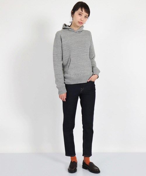 D.M.G.（ドミンゴ）の「[D.M.G. / ディーエムジー]　11ozストレッチデニム5Pアンクルスリムジーンズ（デニムパンツ・レディース・ワンウォッシュ・SS/S/L/M）」の9枚目の写真