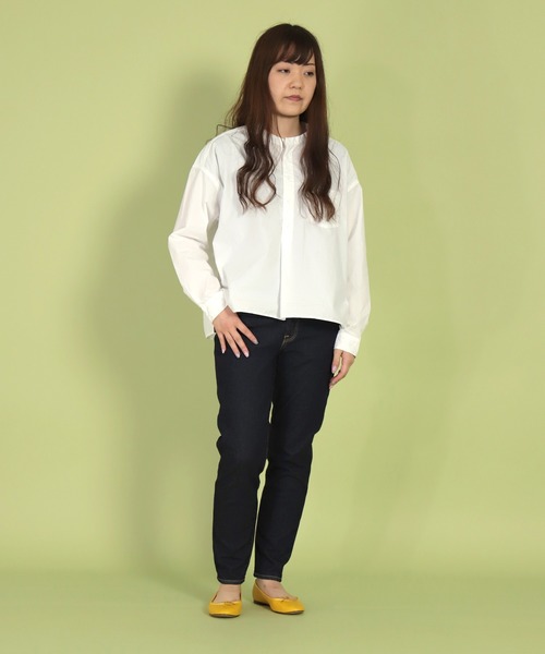 D.M.G.（ドミンゴ）の「[D.M.G. / ディーエムジー]　11ozストレッチデニム5Pアンクルスリムジーンズ（デニムパンツ・レディース・ワンウォッシュ・SS/S/L/M）」の17枚目の写真