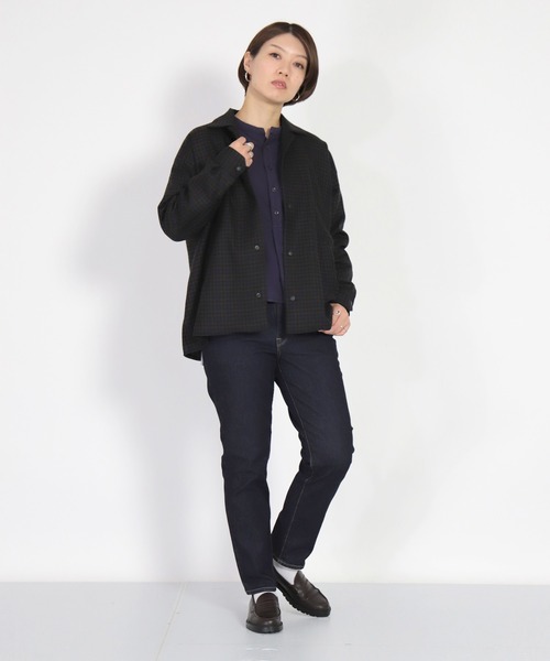 D.M.G.（ドミンゴ）の「[D.M.G. / ディーエムジー]　11ozストレッチデニム5Pアンクルスリムジーンズ（デニムパンツ・レディース・ワンウォッシュ・SS/S/L/M）」の19枚目の写真