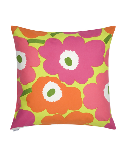 marimekko（マリメッコ）の「PIENI UNIKKO / Cushion covers 50×50㎝（クッション/クッションカバー・レディース・ピンク系その他/レッド系その他/ダークブルー/ブルー/イエロー×グレー/イエロー×グリーン/サックスブルー/レッド/ネイビー/ブラック/ホワイト/グリーン/オレンジ/スカイブルー/ブラック系その他・FREE）」の13枚目の写真