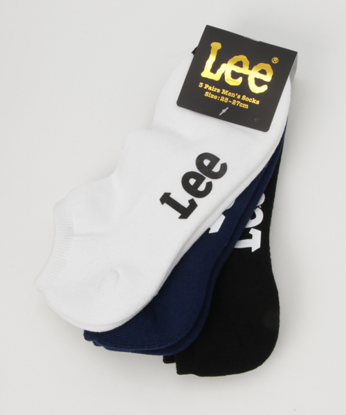Lee リー の Lee アンクルソックス3足セット ソックス 靴下 Wear