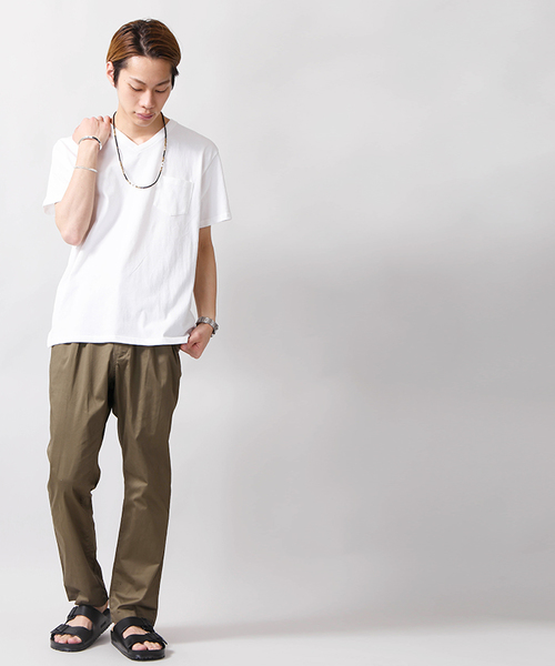 WEGO（ウィゴー）の「WEGO/CaliforniaコットンVポケットTシャツ（Tシャツ/カットソー・メンズ・ロイヤルブルー/ブラック/サックスブルー/ホワイト・SMALL/MEDIUM/LARGE/X-LARGE）」の16枚目の写真