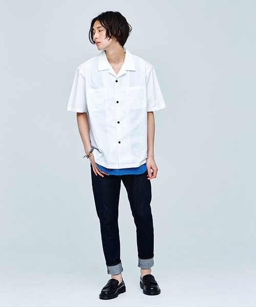 WEGO（ウィゴー）の「WEGO/CaliforniaコットンVポケットTシャツ（Tシャツ/カットソー・メンズ・ロイヤルブルー/ブラック/サックスブルー/ホワイト・SMALL/MEDIUM/LARGE/X-LARGE）」の5枚目の写真