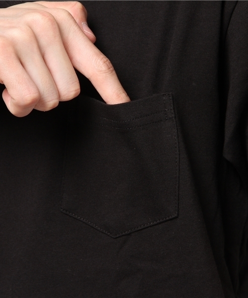 WEGO（ウィゴー）の「WEGO/CaliforniaコットンVポケットTシャツ（Tシャツ/カットソー・メンズ・ロイヤルブルー/ブラック/サックスブルー/ホワイト・SMALL/MEDIUM/LARGE/X-LARGE）」の12枚目の写真