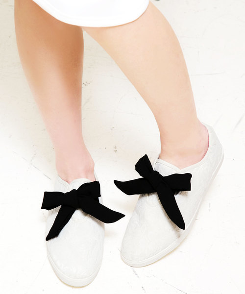 KOBE LETTUCE（コウベレタス）の「2way☆太紐スニーカー（スニーカー・レディース・ブラック/ホワイト系その他/ピンク/ネイビー/その他1/その他2/ホワイト/グレー/その他4/グレー系その他/ブラック系その他/ブルー系その他/その他3/ホワイト系その他3/ピンク系その他/ホワイト系その他2・L/LL/M/S）」の20枚目の写真