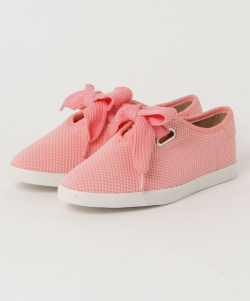 KOBE LETTUCE（コウベレタス）の「2way☆太紐スニーカー（スニーカー・レディース・ブラック/ホワイト系その他/ピンク/ネイビー/その他1/その他2/ホワイト/グレー/その他4/グレー系その他/ブラック系その他/ブルー系その他/その他3/ホワイト系その他3/ピンク系その他/ホワイト系その他2・L/LL/M/S）」の13枚目の写真