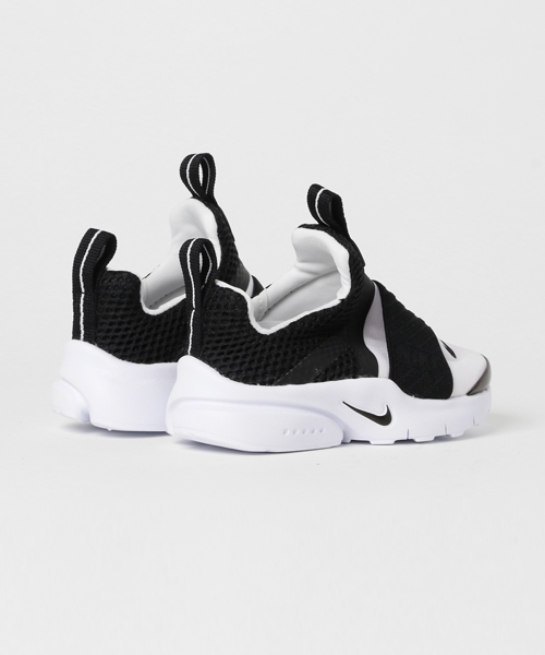 NIKE（ナイキ）の「NIKE ナイキ 12-16PRESTO EXTREME (TD) ナイキ プレスト エクストリーム TD 870019-100 100WHITE/BLACK（スニーカー・キッズ・ホワイト・12/14/13/16/15 ）」の4枚目の写真