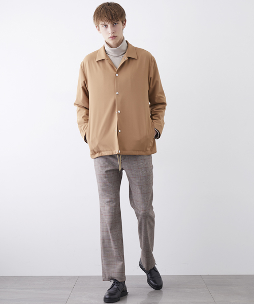 STUDIOUS（ステュディオス）の「グレンチェックフレアパンツ（その他パンツ・メンズ・ブラウン/グレー・1/2）」の4枚目の写真