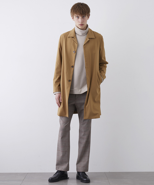 STUDIOUS（ステュディオス）の「グレンチェックフレアパンツ（その他パンツ・メンズ・ブラウン/グレー・1/2）」の5枚目の写真