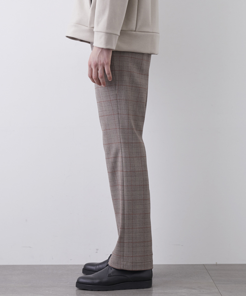 STUDIOUS（ステュディオス）の「グレンチェックフレアパンツ（その他パンツ・メンズ・ブラウン/グレー・1/2）」の8枚目の写真