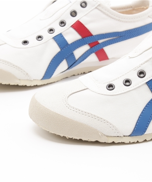 Onitsuka Tiger（オニツカタイガー）の「MEXICO 66 SLIP-ON CV / メキシコ 66 スリッポン シーブイ（スリッポン・レディース・バーガンディー/ピンク/ロイヤルブルー/ホワイト/ブラック/オフホワイト・26/24/23/26.5/25/27/28/25.5/27.5/23.5/24.5/22.5/29/31/28.5/30）」の15枚目の写真