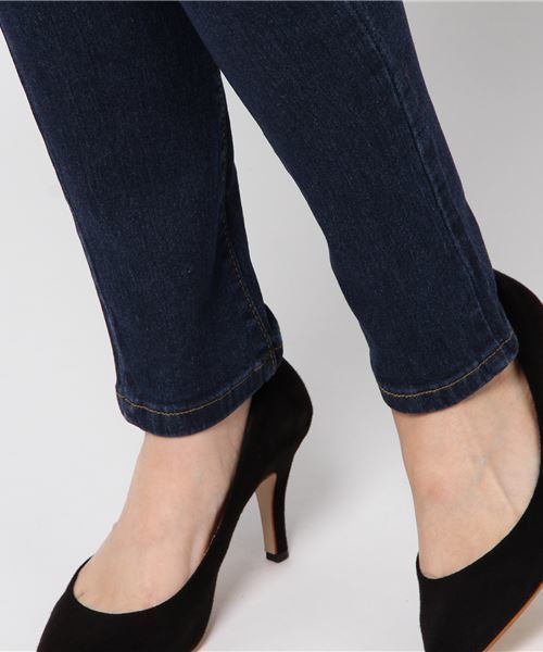 KOBE LETTUCE（コウベレタス）の「ハイウエストストレッチスキニーデニムパンツ（デニムパンツ・レディース・インディゴブルー/ワンウォッシュ/ブルー/ブラック/ブラック系その他/ブラック系その他2・LL/M/L/S/SS）」の14枚目の写真