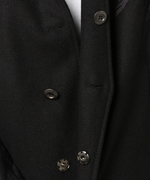 SCHLUSSEL シュリセル　 アシンメトリー　モッズコート　WZIP SCHLUSSEL シュリセル アシンメトリー モッズコート WZIP - メンズ