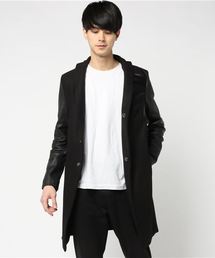 SCHLUSSEL シュリセル　 アシンメトリー　モッズコート　WZIP SCHLUSSEL シュリセル アシンメトリー モッズコート WZIP - メンズ