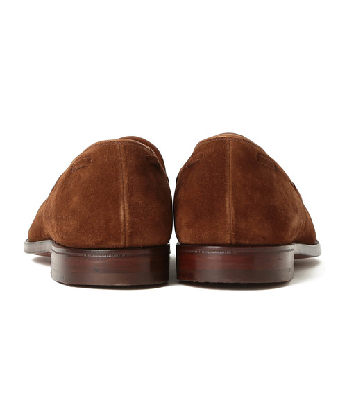 CROCKETT & JONES / CAVENDISH3 タバコスエード タッセルローファー
