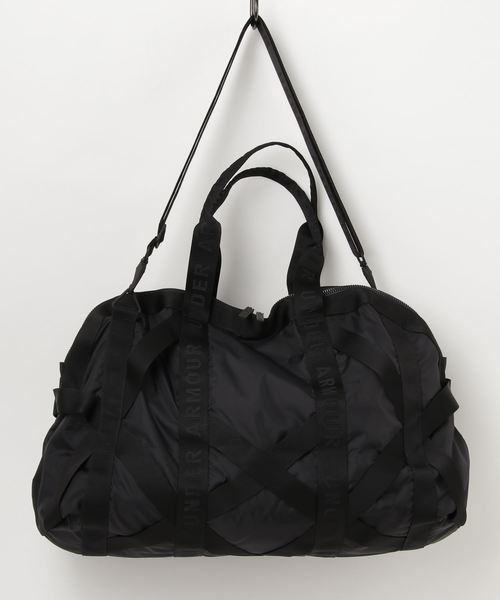 UNDER ARMOUR（アンダーアーマー）の「レディース ダッフルバッグ / ベルトウェイ（ショルダーバッグ・レディース・グリーン/ブラック・ONESIZE）」の3枚目の写真