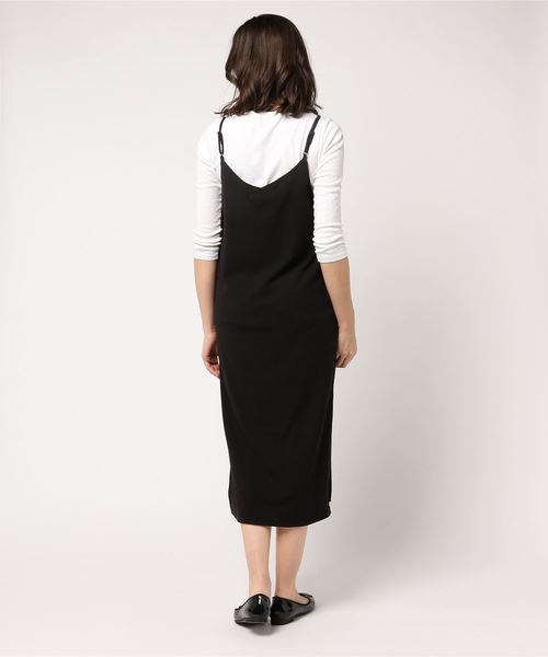 LOWRYS FARM（ローリーズファーム）の「トタンテレコキャミワンピース  784343（ワンピース・レディース・ブラック/パープル/グレー/ブルー・FREE）」の5枚目の写真