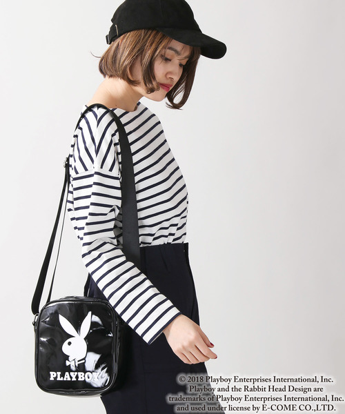 PLAYBOY（プレイボーイ）の「∴WEGO/PLAYBOY ミニショルダーバッグ 