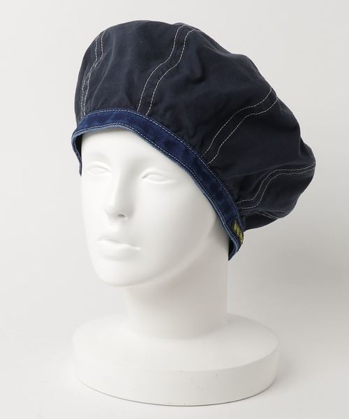 GREEN BOWL（グリーンボウル）の「GREEN BOWL Duck Beret/グリーンボウル ダック ベレー 帽（ハンチング/ベレー帽・メンズ・ベージュ/ネイビー/ライトブラウン/オリーブ・FREE）」の8枚目の写真