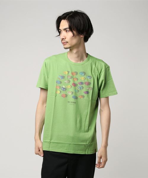 Ben Sherman(ベンシャーマン)の「キャラバンTシャツ(Tシャツ/カットソー・メンズ・ネイビー/グリーン/レッド系その他・LARGE/X-SMALL/SMALL)」の2枚目の写真
