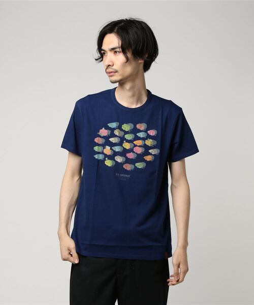 Ben Sherman(ベンシャーマン)の「キャラバンTシャツ(Tシャツ/カットソー・メンズ・ネイビー/グリーン/レッド系その他・LARGE/X-SMALL/SMALL)」の10枚目の写真