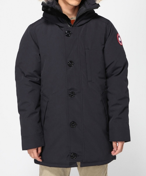 CANADA GOOSE(カナダグース)の「CANADA GOOSE Jasper Parka/カナダグース ジャスパー#(ダウンジャケット/コート・メンズ・ブラック/ネイビー/カーキ・X-SMALL/SMALL/MEDIUM)」の4枚目の写真