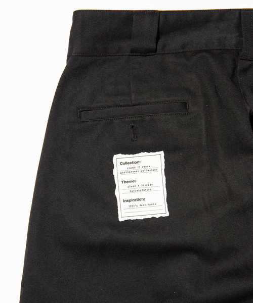Dickies（ディッキーズ）の「Black chino pants by Dickies / ディッキーズ別注 ブラックチノパン（チノパンツ・メンズ・ブラック・1/2/0/4/3）」の7枚目の写真