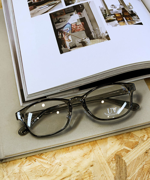 ＪＵＧＬＡＮＳ（ユグランス）の「ウェリントン スクエア型 サングラス 伊達メガネ（メガネ・レディース・A/B/C/D/E/F/M/L/J/T/K/U/P/H/R/I/Q/O/S/N/G・FREE）」の6枚目の写真