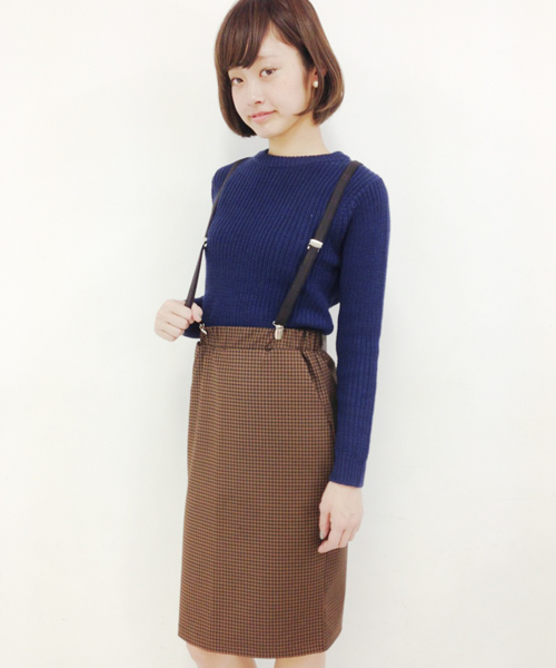 Kastane（カスタネ）の「【Kastane】サスペンダー（サスペンダー・レディース・ベージュ/ネイビー/ブラウン・FREE）」の7枚目の写真