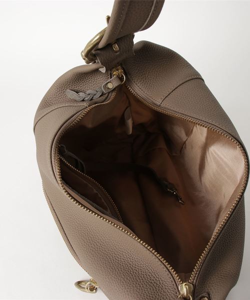 マヌーSTOMACH shoulder small イエロー